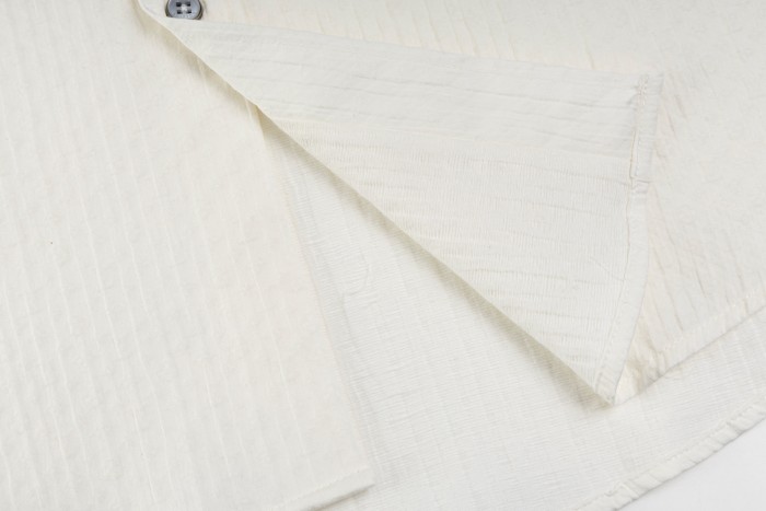 Louis Vuitton Monogram Jacquard Long-Sleeved Cotton Shirt