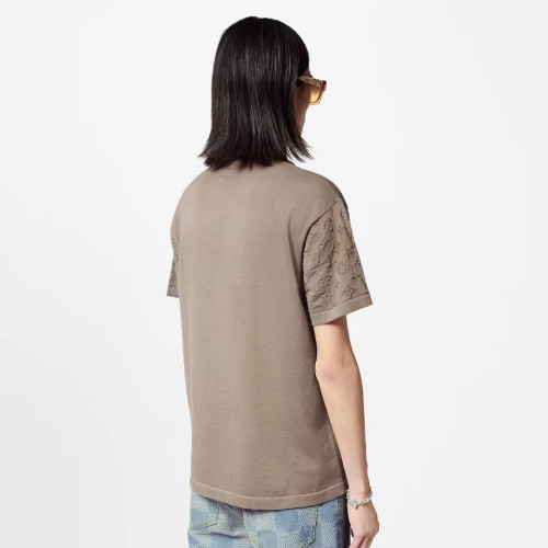 Louis Vuitton Cotton Crewneck Short-Sleeved T-shirt