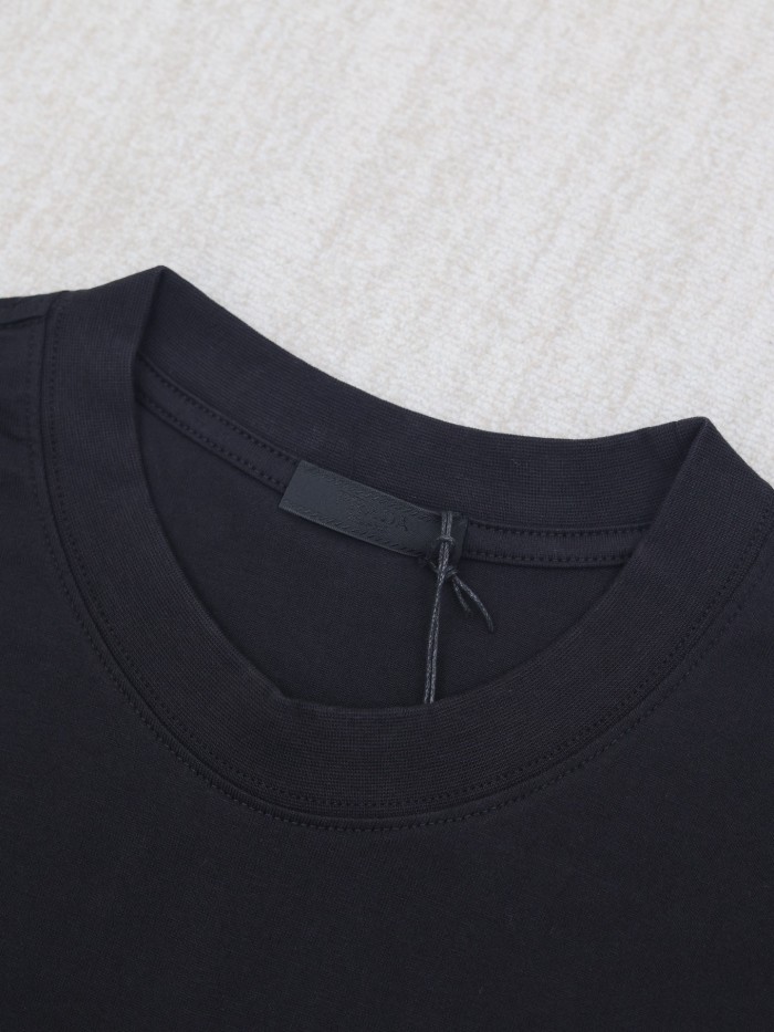 Prada Raised Logo round-neck T-shirt