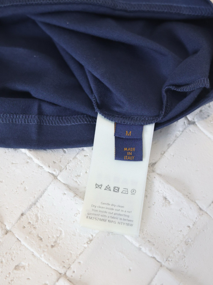 Louis Vuitton Embroidered Cotton T-Shirt