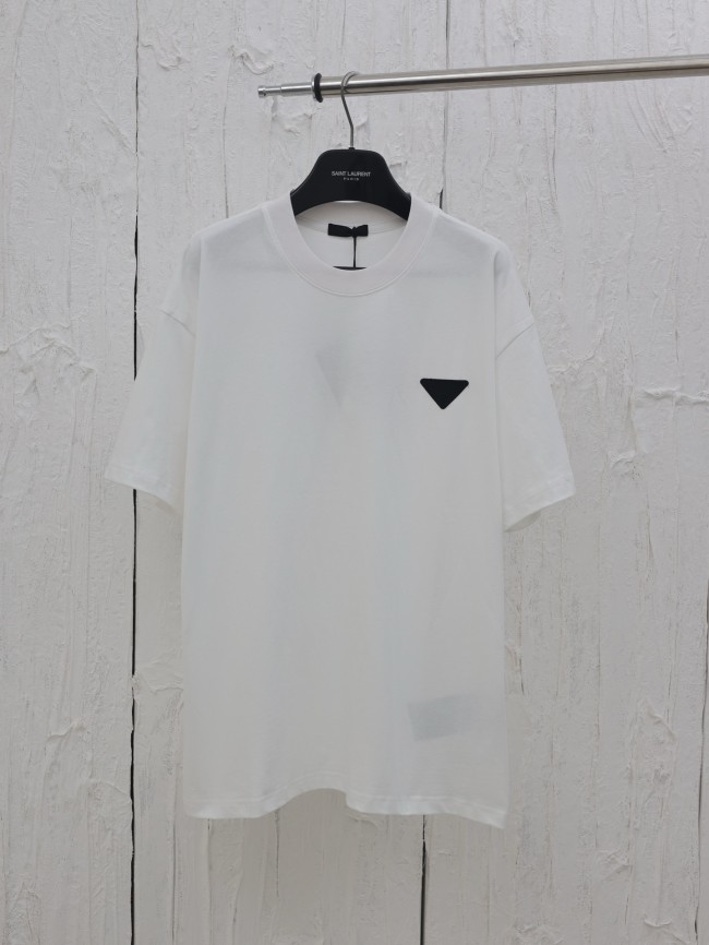 Prada Silicone Chest Logo T-shirt