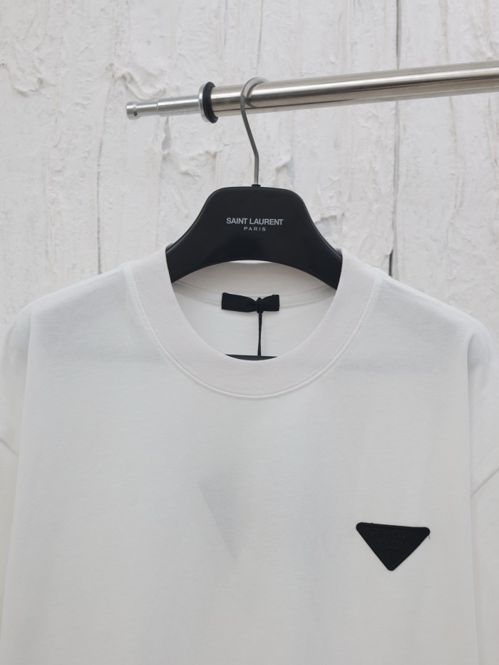 Prada Silicone Chest Logo T-shirt