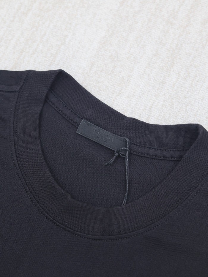 Prada Logo-print Cotton Cropped T-shirt