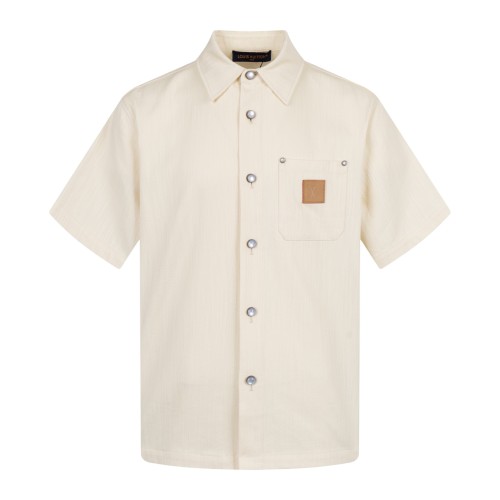 Louis Vuitton Silk-Blend Short-Sleeved T-Shirt