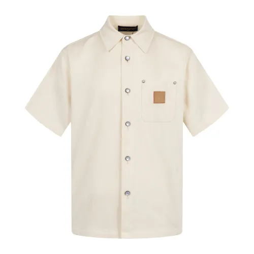 Louis Vuitton Silk-Blend Short-Sleeved T-Shirt
