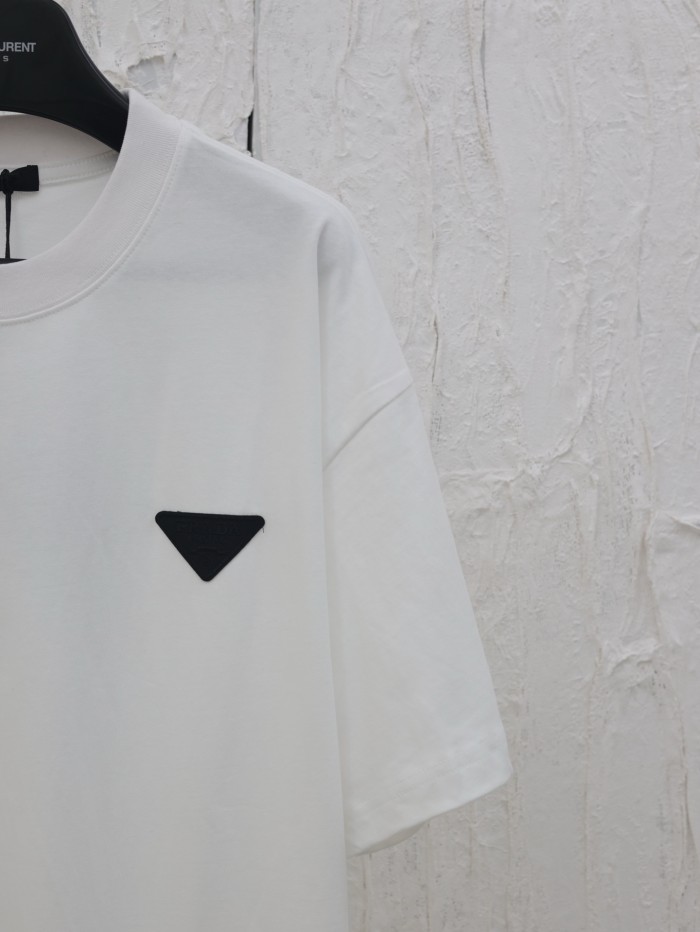 Prada Silicone Chest Logo T-shirt