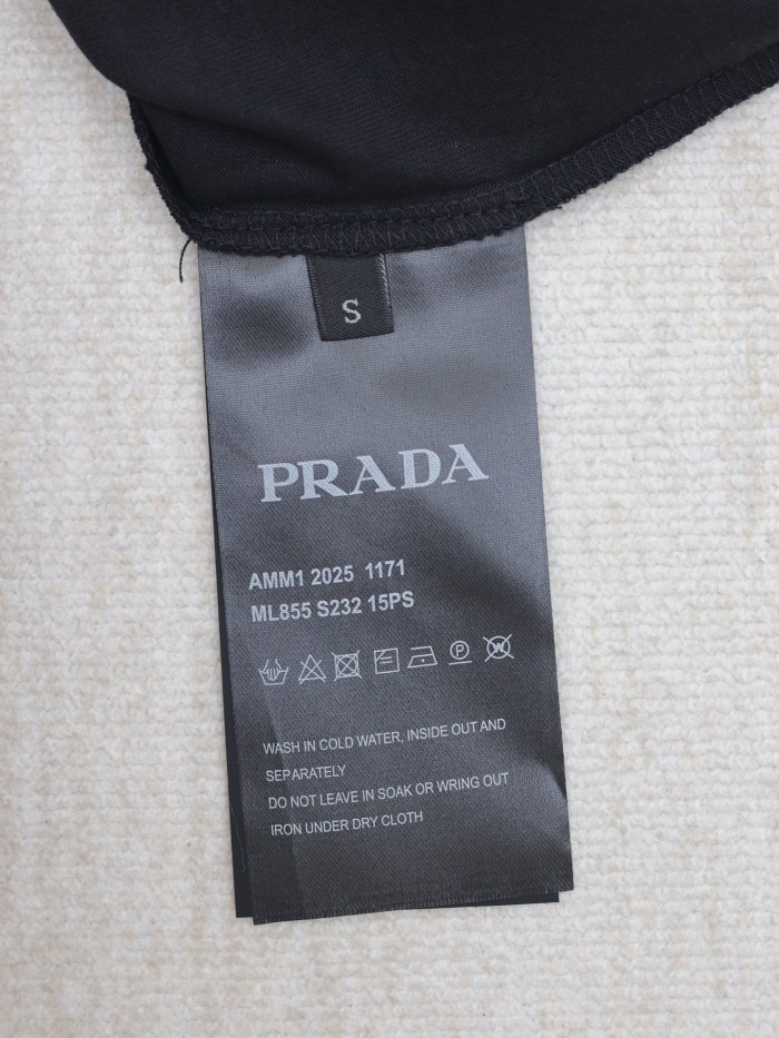 Prada Logo-print Cotton Cropped T-shirt