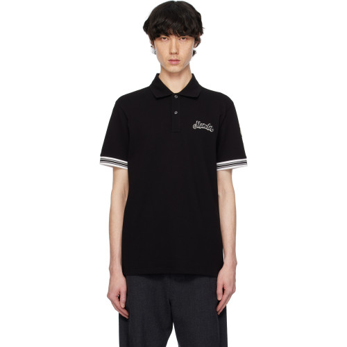 Moncler logo-embroidered Polo Shirt