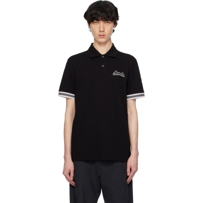 Moncler logo-embroidered Polo Shirt