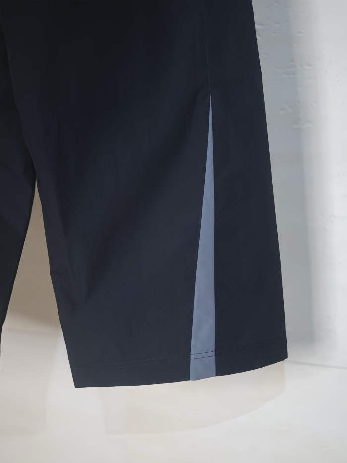 Balenciaga Men's Large Tracksuit Pants in Black Grey