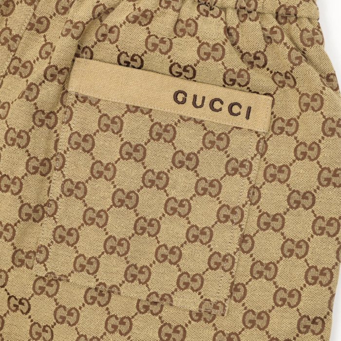 Gucci GG Jacquard Cotton Shorts