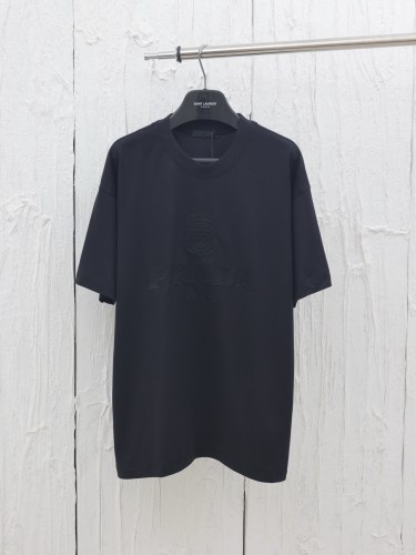 Prada Raised Logo round-neck T-shirt