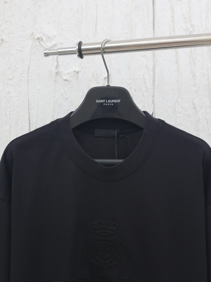 Prada Raised Logo round-neck T-shirt