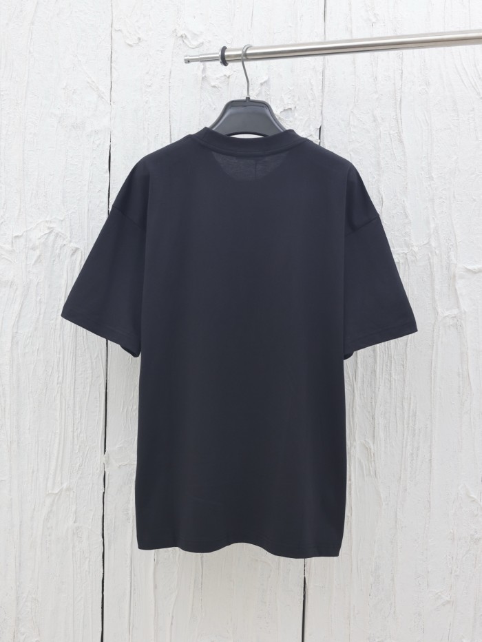 Prada Raised Logo Round-neck T-shirt