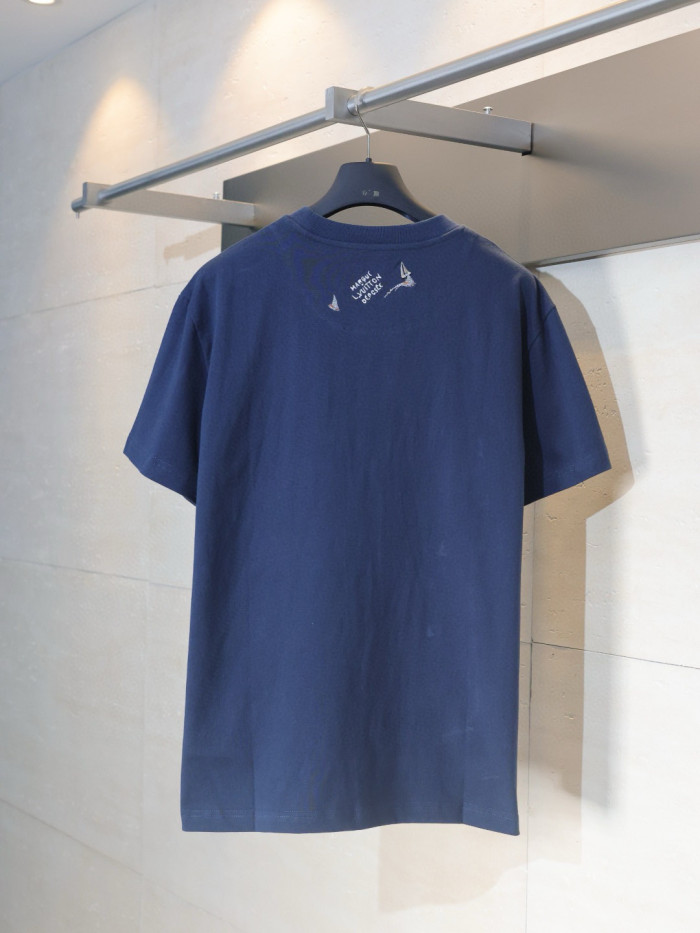 Louis Vuitton Embroidered Cotton T-Shirt