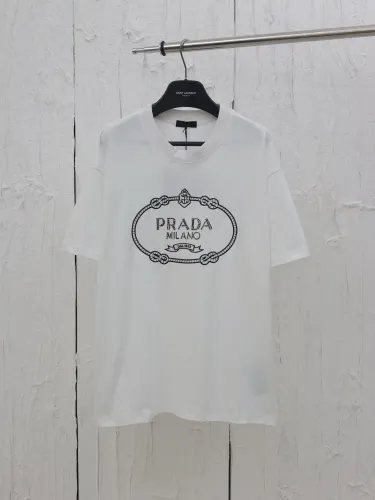 Prada Logo-print Cotton Cropped T-shirt