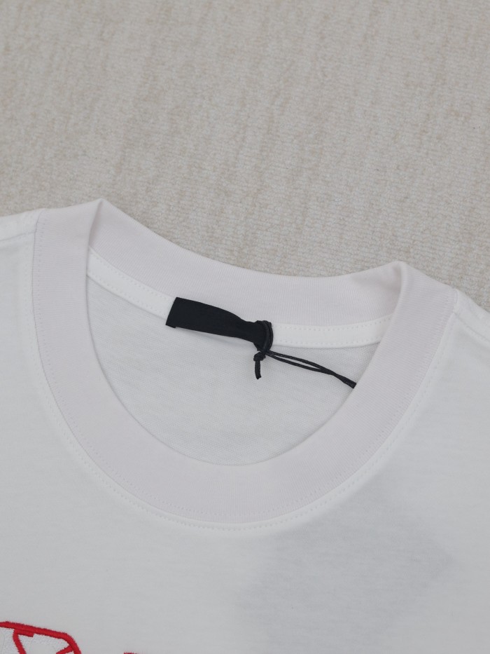 Prada Logo Cotton Short-Sleeve T-Shirt