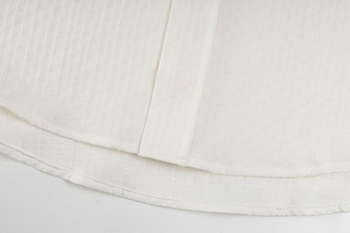 Louis Vuitton Monogram Jacquard Long-Sleeved Cotton Shirt