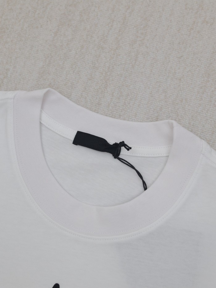Prada Embroidered Logo T-Shirt