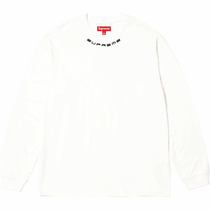 Supreme Collar Logo LS Top