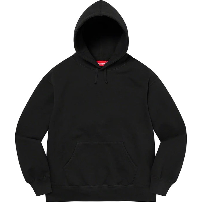 Supreme Satin Appliqué Hooded Sweatshirt