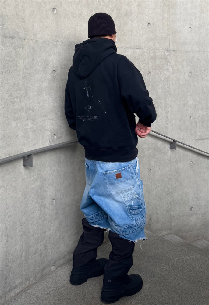 Far Archive Layered Work Shorts