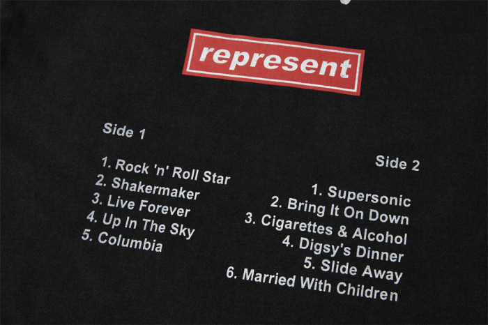 Represent X Oasis Definitely Maybe T-Shirt
