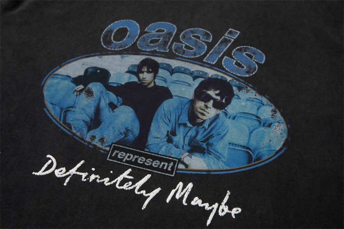 Represent X Oasis Maine Road New Vintage BOXY T-Shirt
