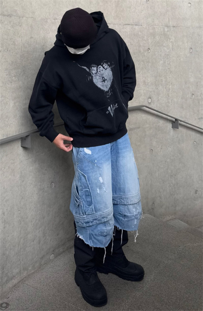 Far Archive Layered Work Shorts