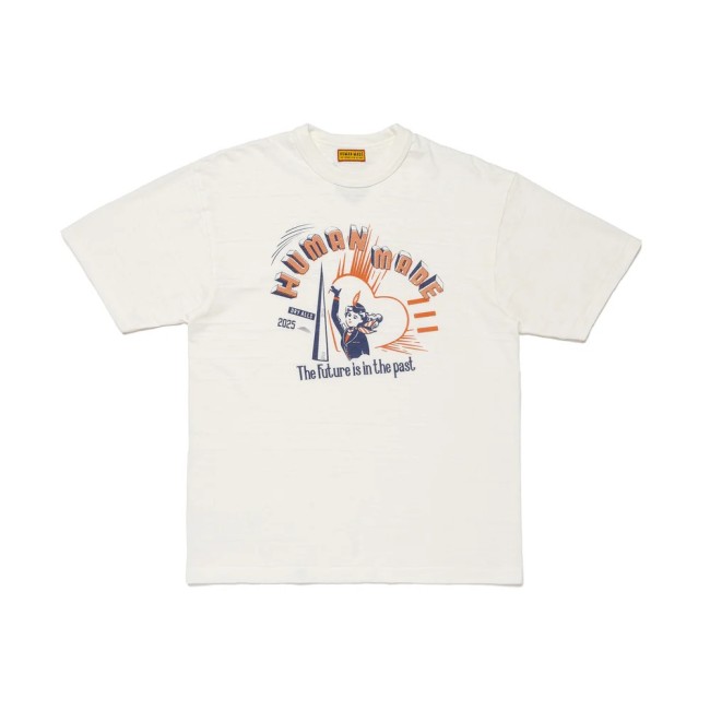 HUMAN MADE SS25 Anime Cotton Short-sleeved T-shirt