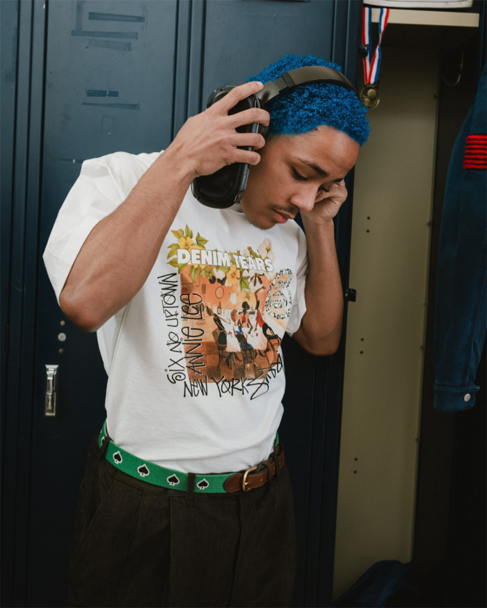 Stussy x Denim Tears x Annie Lee Artist Tee