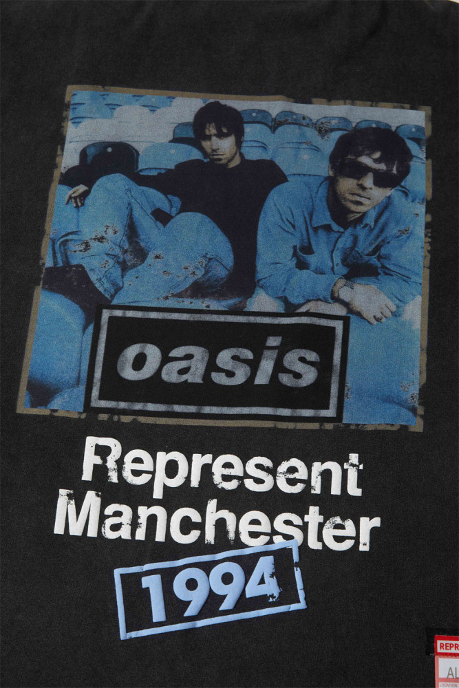 Represent X Oasis Maine Road New Vintage BOXY T-Shirt