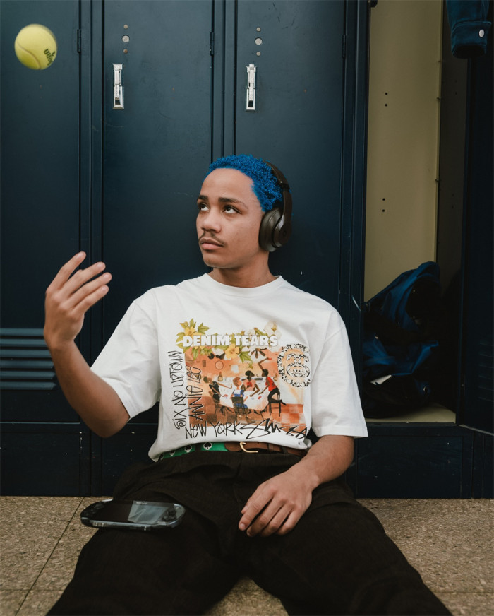 Stussy x Denim Tears x Annie Lee Artist Tee