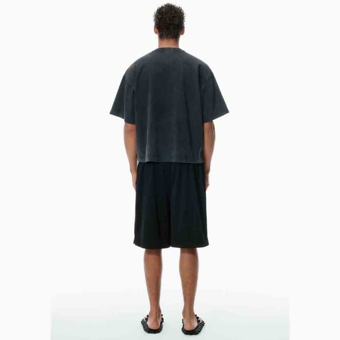 Alexander Wang Unisex Battery Logo-Print Graphic T-Shirt