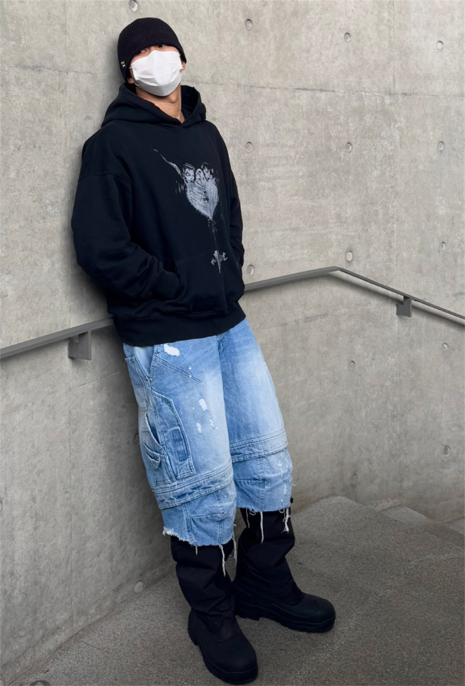 Far Archive Layered Work Shorts
