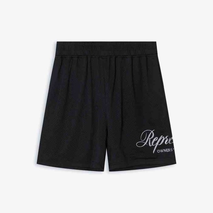 REPRESENT OWNERS CLUB SCRIPT MESH SHORTS