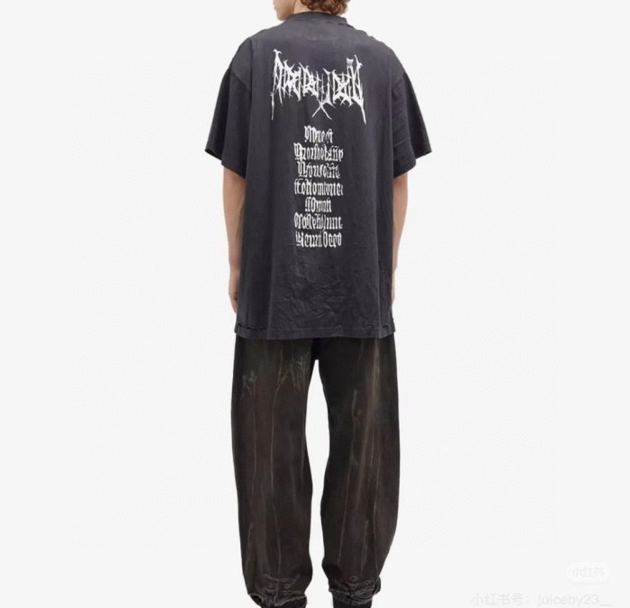 Balenciaga Metal Outline T-shirt
