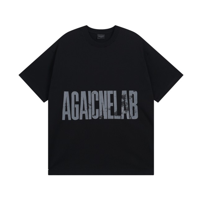 Balenciaga Oversized T-Shirt in Dirty White & Black