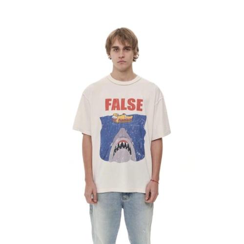 FALSE PERCEPTION Simpson Shark short-sleeved T-shirt