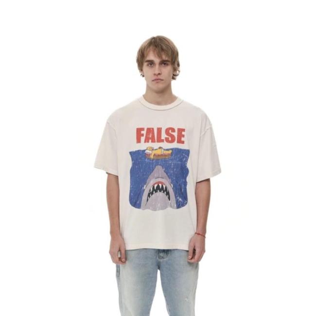 FALSE PERCEPTION Simpson Shark short-sleeved T-shirt
