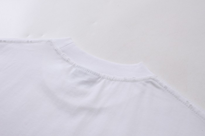 Balenciaga Oversized T-Shirt in Dirty White & Black