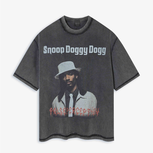 FALSE PERCEPTION Snoop Doggy short-sleeved T-shirt