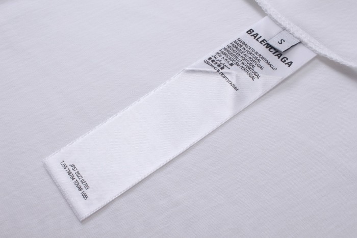 Balenciaga Oversized T-Shirt in Dirty White & Black