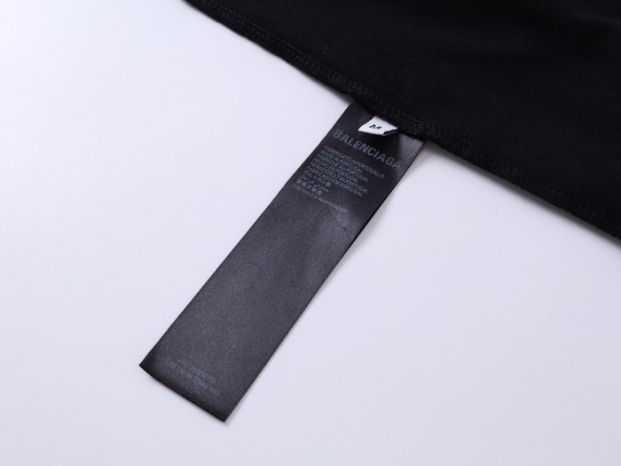 Balenciaga Pigalle T-shirt Oversized in Black Faded
