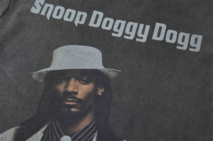 FALSE PERCEPTION Snoop Doggy short-sleeved T-shirt