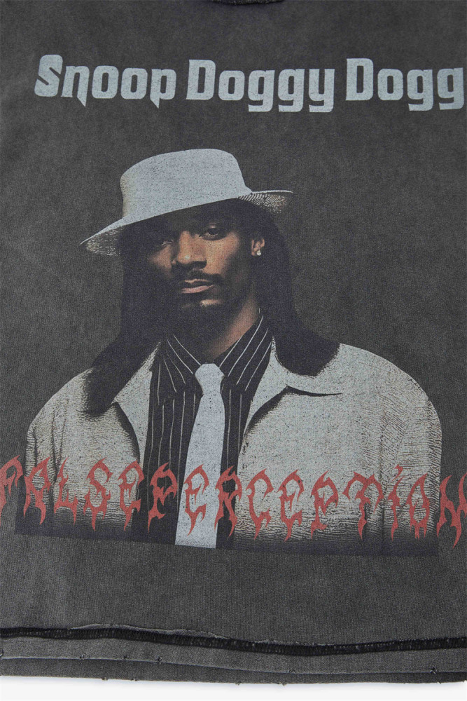 FALSE PERCEPTION Snoop Doggy short-sleeved T-shirt