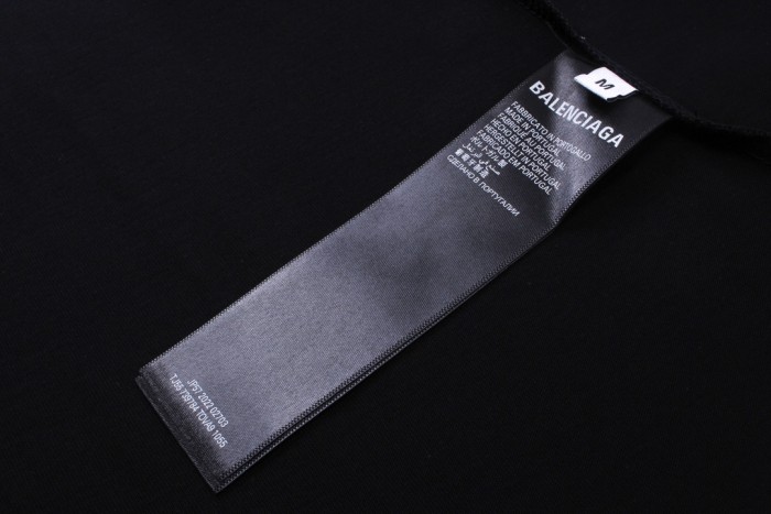 Balenciaga Oversized T-Shirt in Dirty White & Black