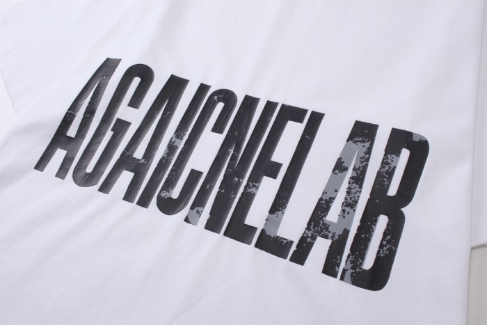 Balenciaga Oversized T-Shirt in Dirty White & Black
