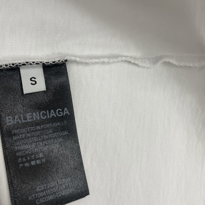Balenciaga Paris Eiffel Tower Short Sleeve T-Shirt