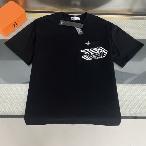 Stone Island Classic Logo Printed Short Sleeve T-Shirt
